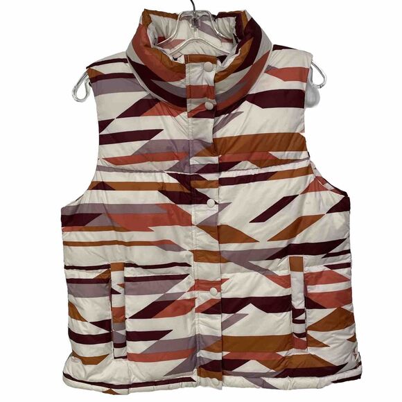 NWT Prana Multicolor Geometric Vest - Picture 2 of 11